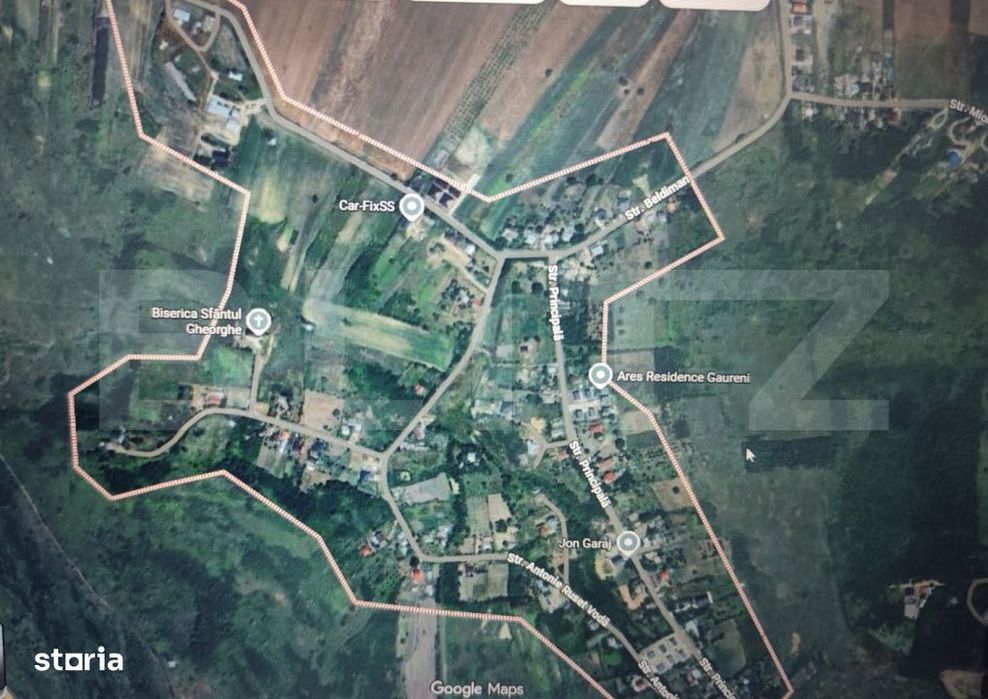 Teren intravilan, 1295 mp, zona Miroslava-Gaureni