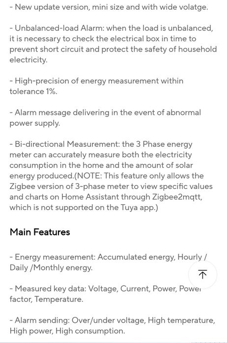 Smartmeter tuya wifi trifazat 63A