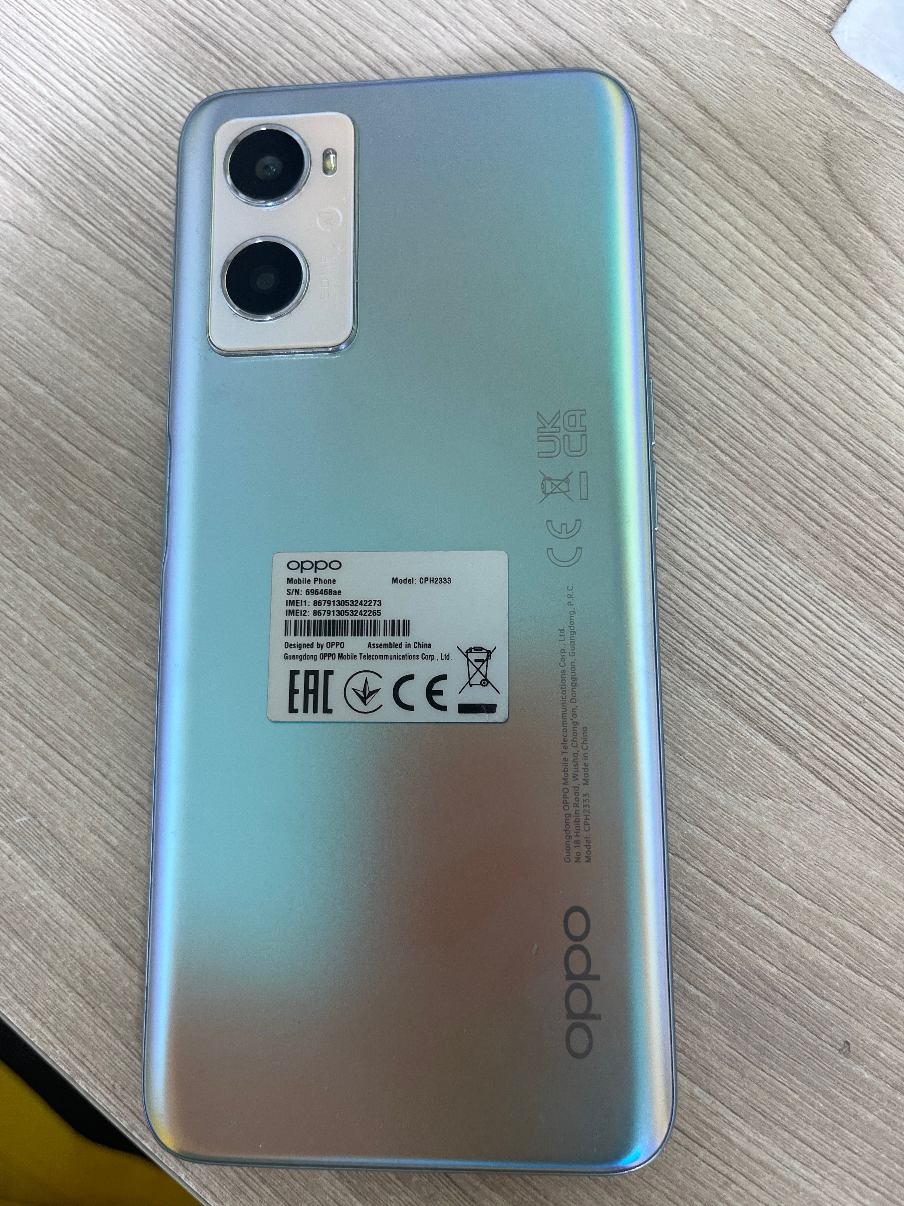 Oppo A 96( Б Момышулы)номер лота 394036: 50 000 тг. - Мобильные телефоны /  смартфоны Момышулы на Olx