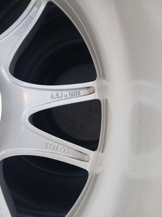 Set 4 jante aluminiu Mercedes Benz A B C class 16 zoll senzori presiune