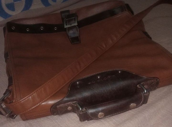Кожаный портфель. Италия.