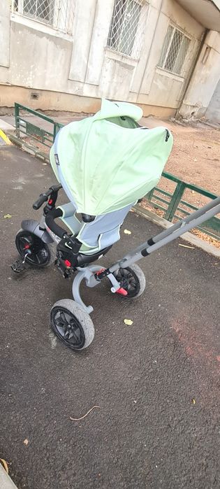 Tricicleta multifunctionala Coccolle Pianti Mint Green