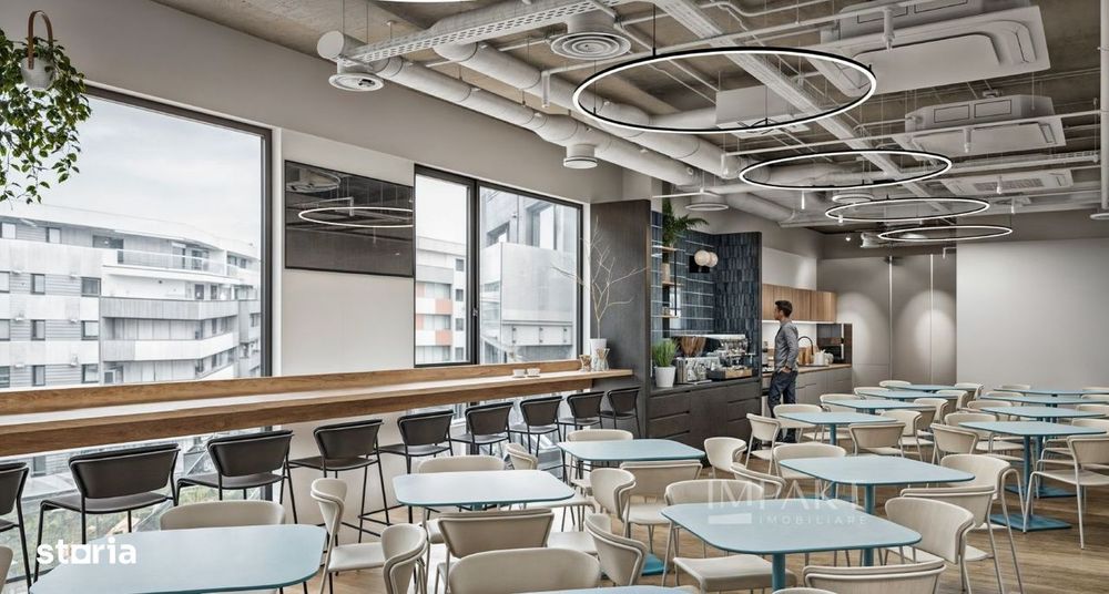 Spatiu servicii in cladire de birouri 440 m2 finisat la CHEIE,  Europa