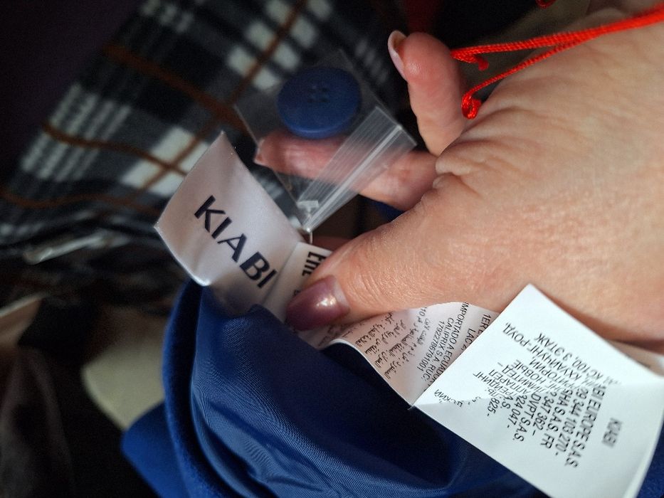 Pardesiu dama albastru