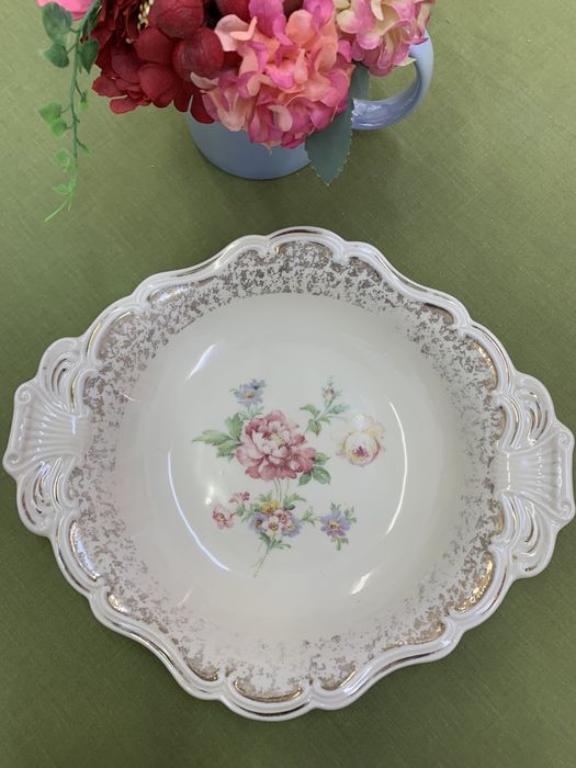 Farfurie, Fructiera, Bavaria Kronach, portelan fin foarte vechi