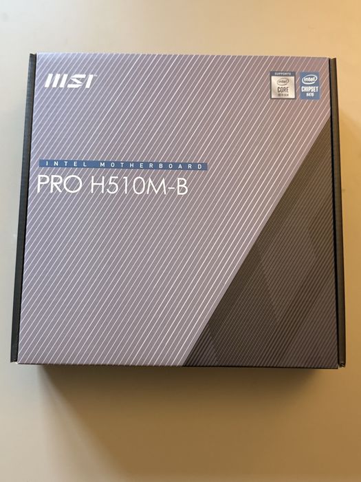 Placa de baza MSI PRO H510M-B, Intel H470, DDR4,Socket 1200, mATX