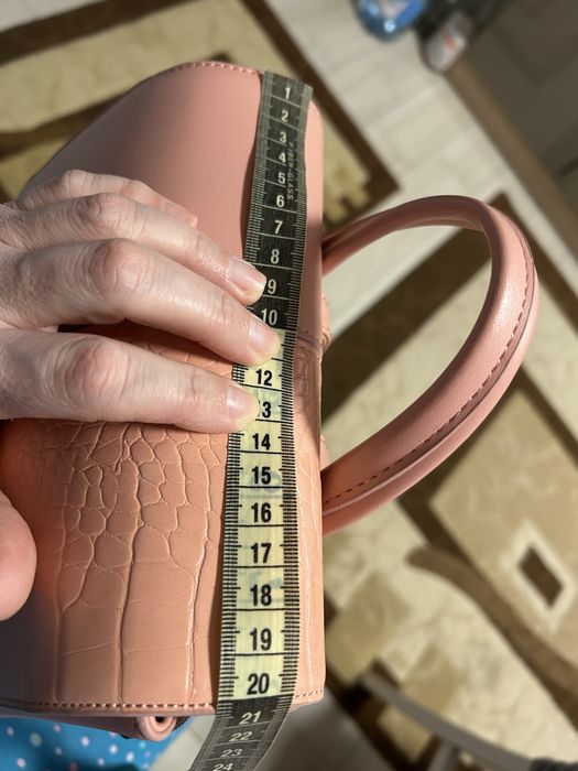 Geanta rucsac David Jones roz pudra