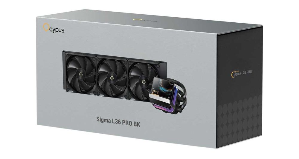 СЖО Ocypus Sigma L24 | L36 Pro. Водянка 240 / 360 мм