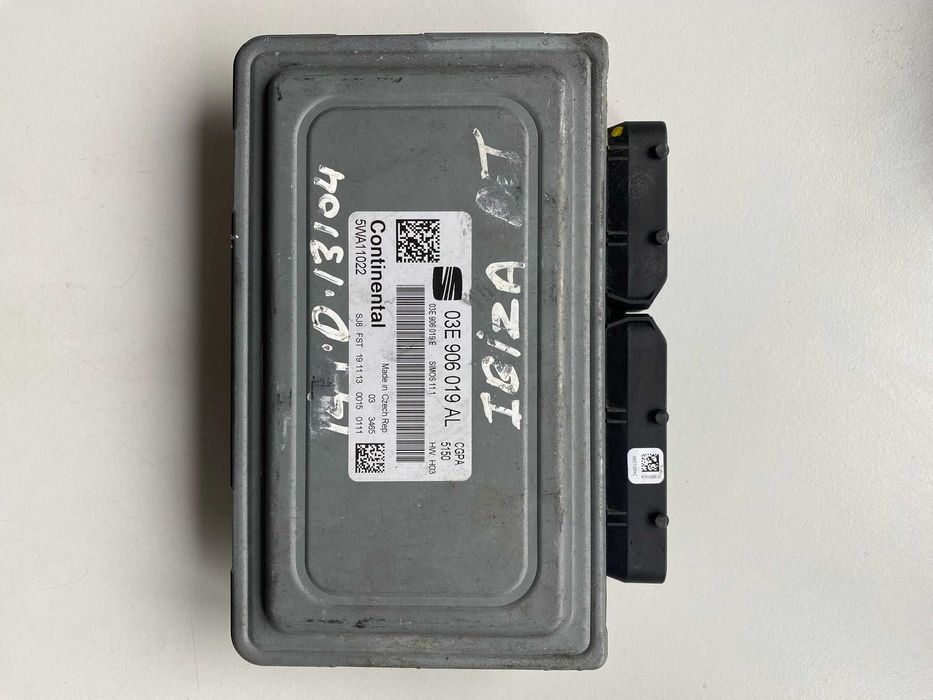 Ecu calculator motor Seat Ibiza 03E906019AL 5WA11022 SIMOS11.1