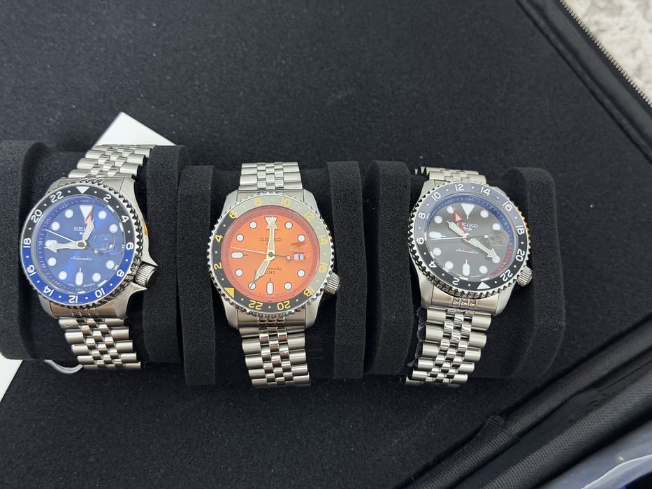 Seiko GMT 5 новые