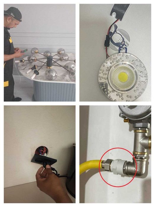 Мелкая ЭЛЕКТРИКА И САНТЕХНИКА. Быстрый выезд. Гарантия.