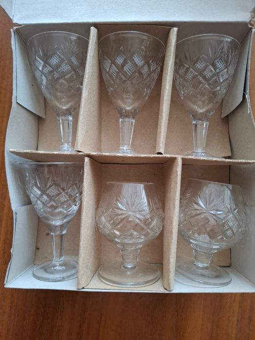 Рюмки хрустальные