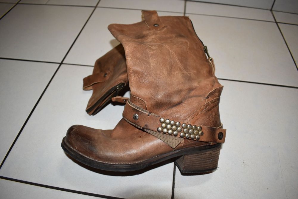 Cizme dama din piele