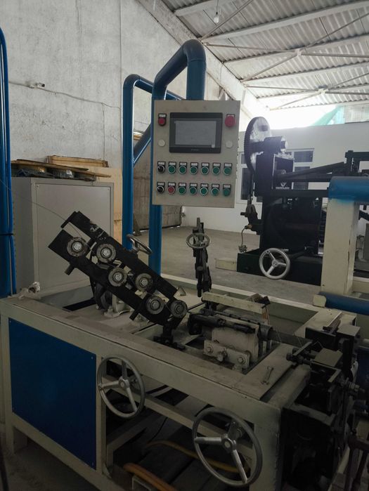 Авто. станок для производства сетки рабицы и газонных изгородей