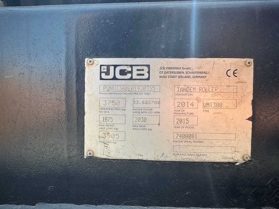 Валяк JCB VMT 380-130