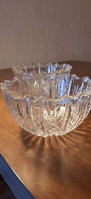 Хрустальные салатники и вазы