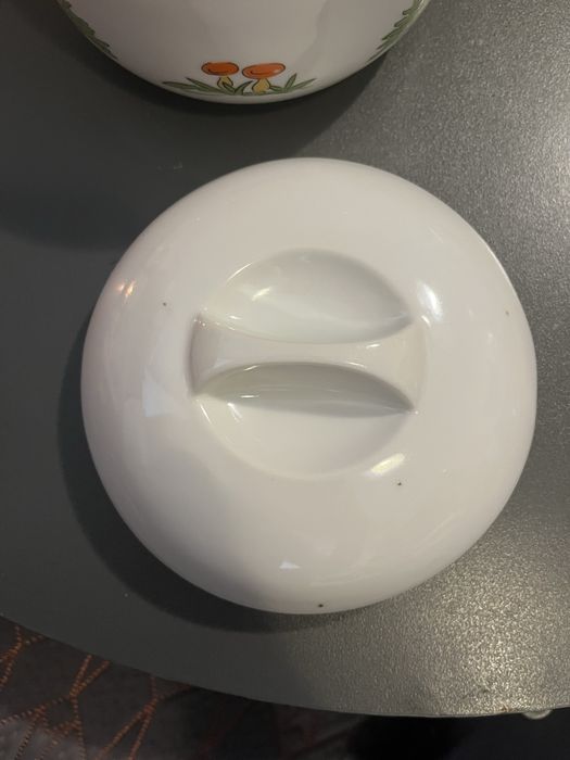 Стар български детски порцеланов супник