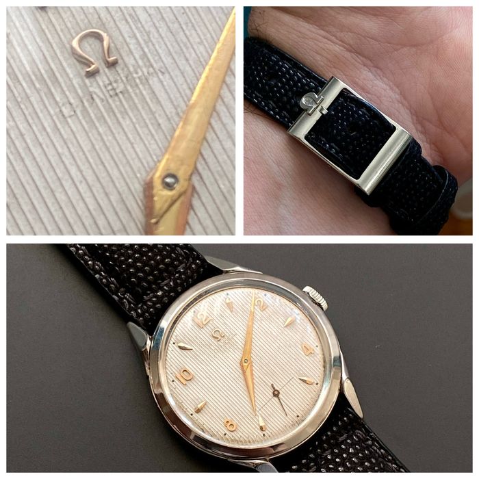 Ceas Omega Ref. 2605-4 SC – Cadran Guilloché – Cal. 283 – 1953
