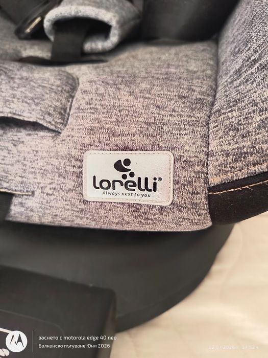 Детски въртящ се стол за кола LORELLI PROXIMA i-size