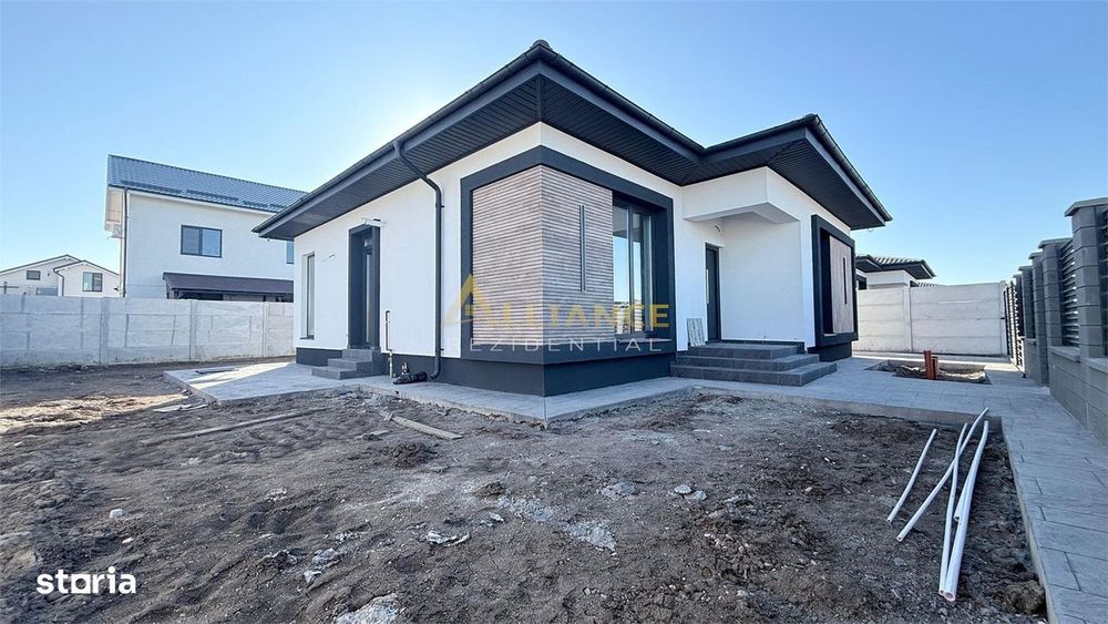 Casa Individuala pe Parter - 4 camere + teren 370 mp