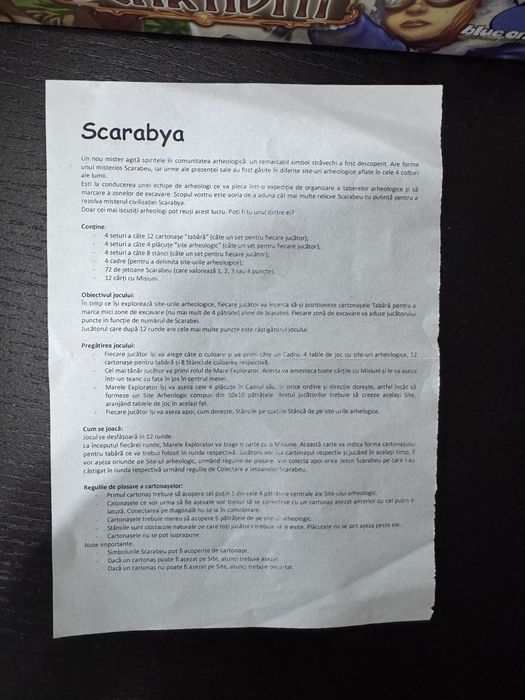 Joc de societate scarabya