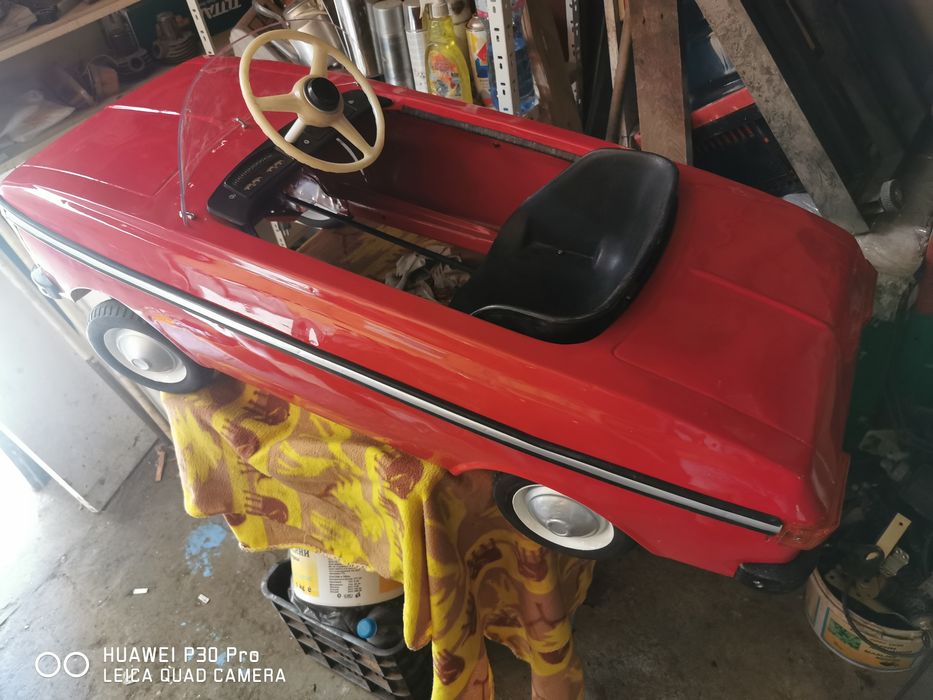 Кола с педали москвич