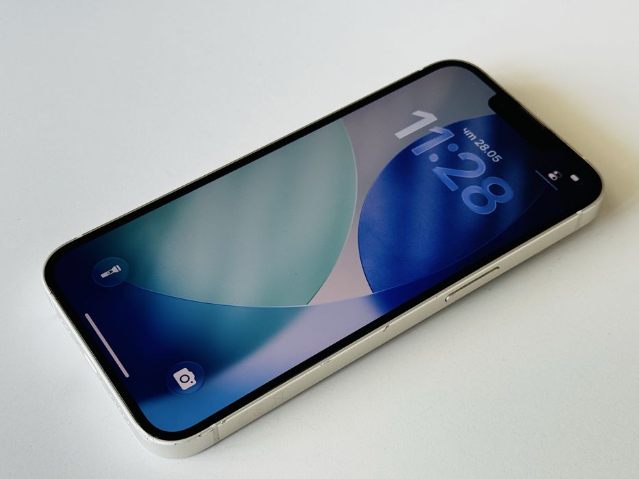 Iphone 14 128GB White 100% Батерия! Гаранция 6 месеца