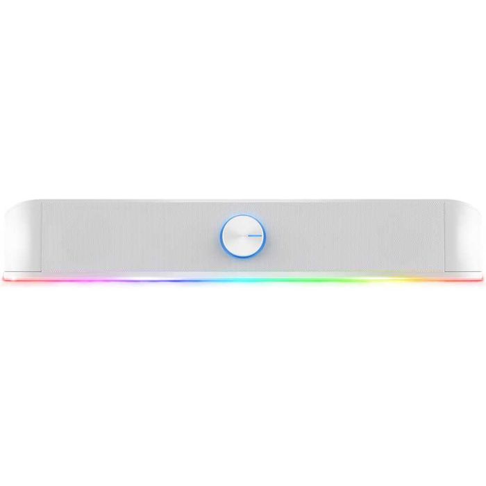 Soundbar PC Speaker TRUST GXT 619W Throne 6W RGB TV jack 3.5mm garantie Nou Sigilat