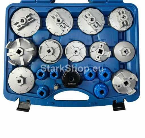 Комплект Ключове за Маслени Филтъри 19 части HAWEK Чашки Маслен Филтър