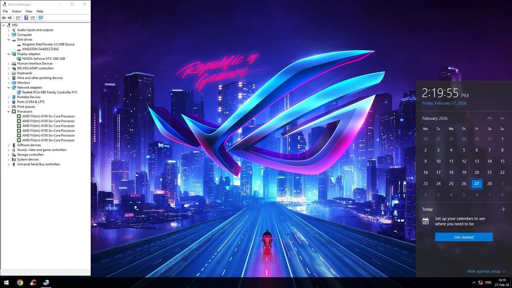 KIT AM3+ 6 Core FX-6100 +Placa+8GB Corsair+Cooler !! CA NOU !! 180lei