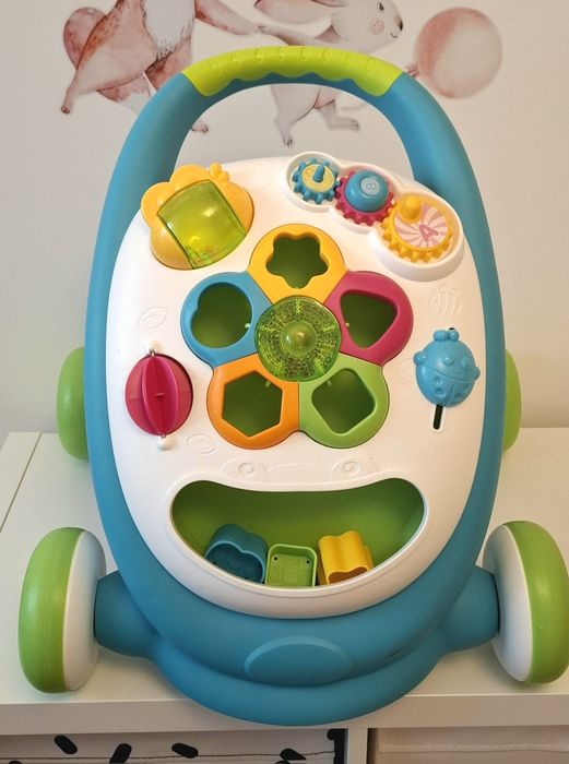 Antepremergator cu sortator, lumini si sunete, albastru