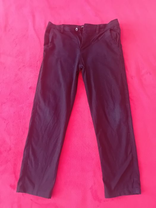 Pantalon de școală băiețel 10 - 12 ani, culoarea bleumarin