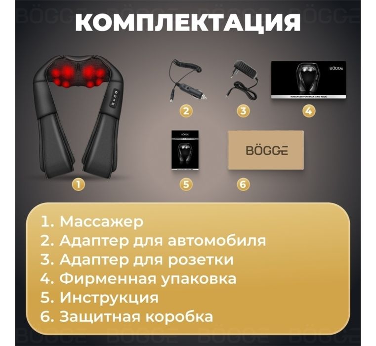 Массажёр для шеи и тела