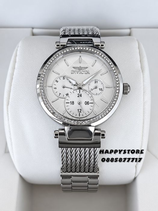 INVICTA Eterna Silver 36 mm, Инвикта нов дамски часовник