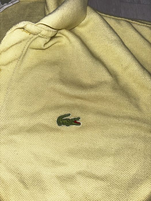 Tricou Lacoste galben