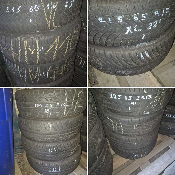 Jante+anvelope 205/55 R16 vara noi + alte dimensiuni cauciucuri