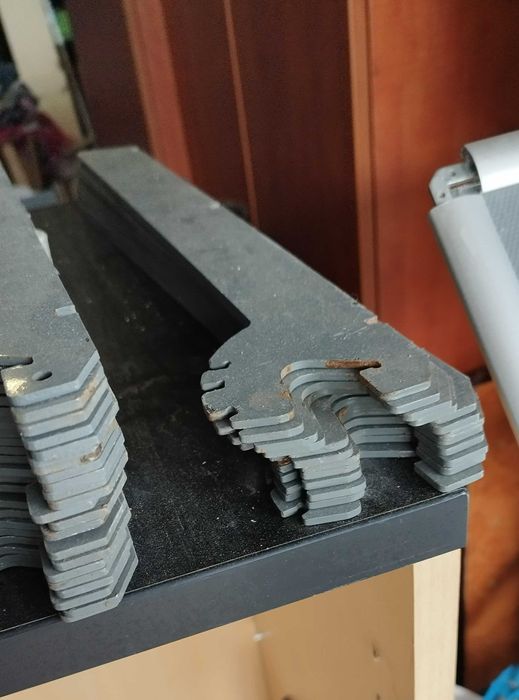 Рафтоносачи за крайстенни и островни стелажи използвани 34бр.