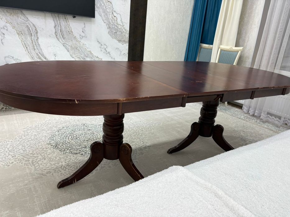 Стол дерево овал Малайзия