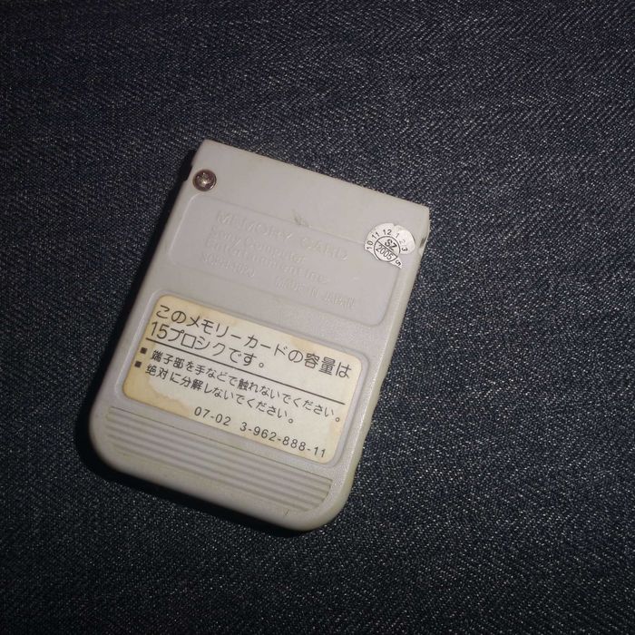 Карта памяти PS1