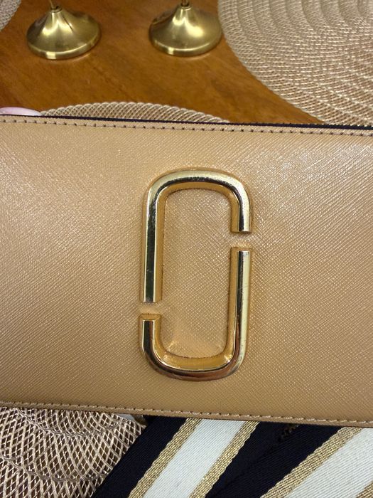 Geanta crossbody The Snapshot Marc Jacobs maro, bej, verde