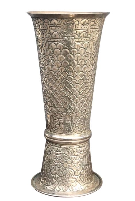 Pocale din argint masiv zona Transilvaniei