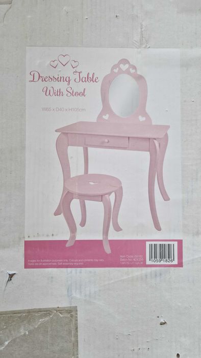 Set MDF Mobila roz pt copii