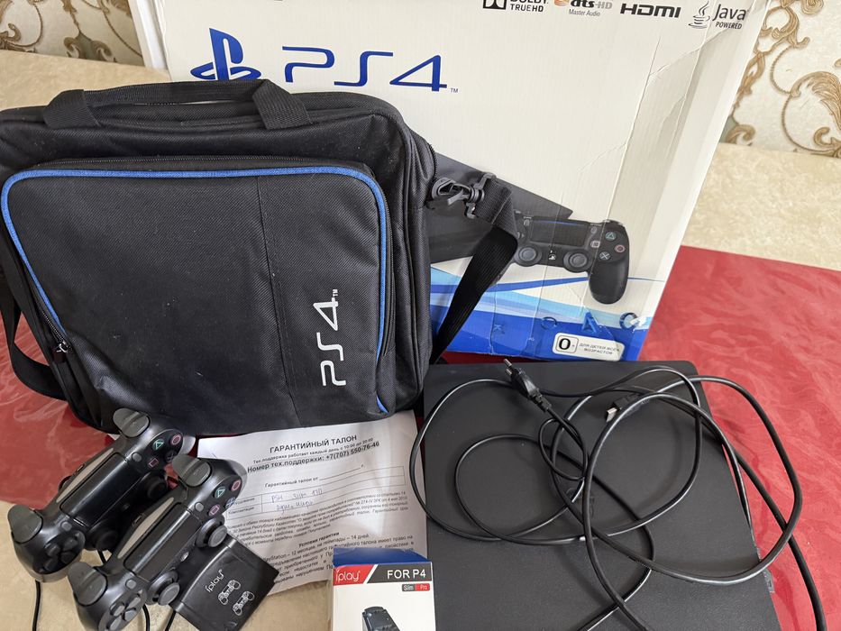 sony playstation 4 slim с гарантией.