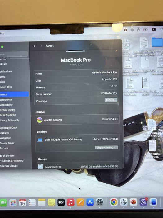 Apple MacBook Pro 14″ M1 Pro (2021) | 16GB RAM | 512GB SSD | Отличен
