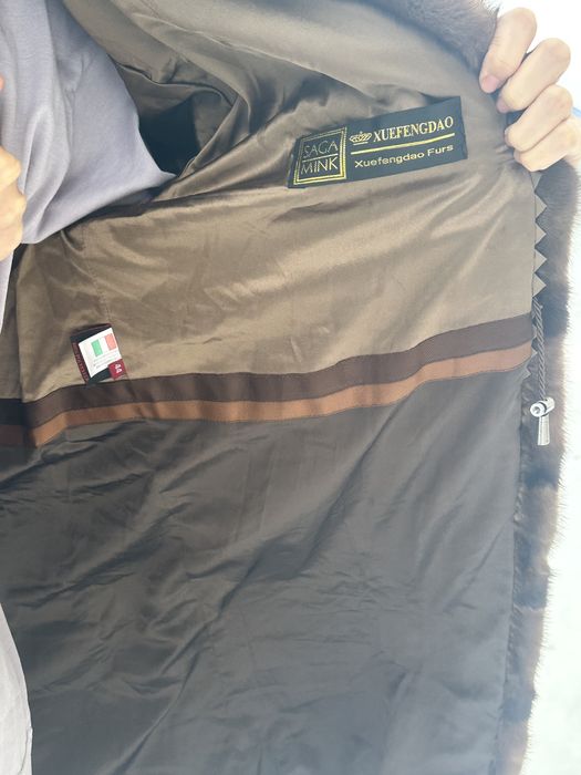 Норковая шуба