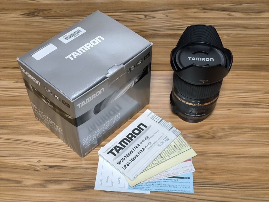 Tamron SP 24-70 F/2.8 DI VC USD и SP 70-200 F/2.8 DI VC USD за Canon EF