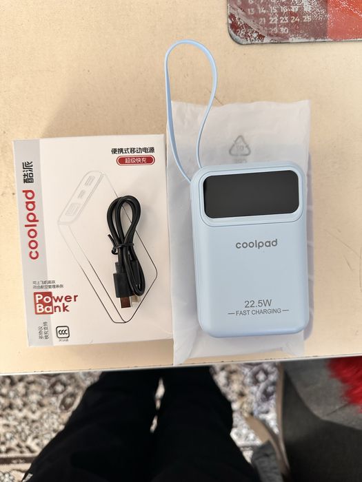 Powerbank yengi upakovka