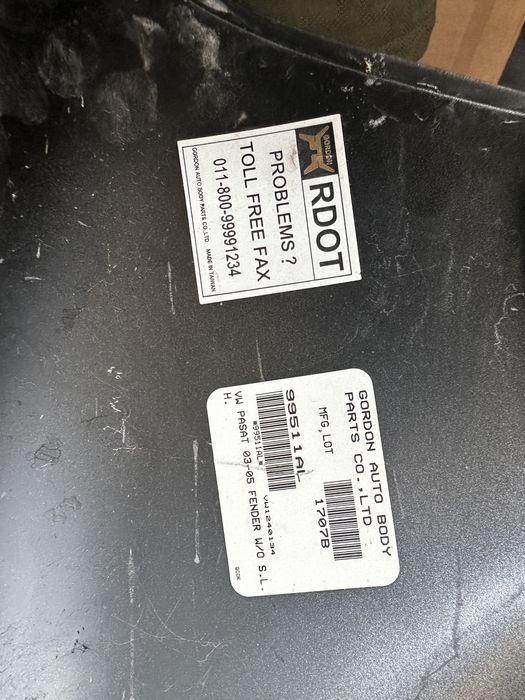 Aripa fata stanga vw passat b5 (1996-2000)-originala