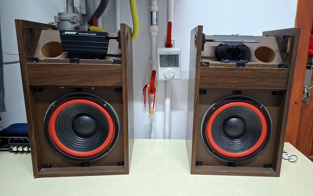 Proiect de restaurare - boxe de casa Bose model 301, Galati