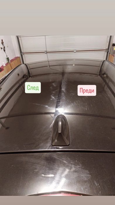 Полиране на автомобили с нанасяне на керамична вакса